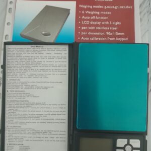 ترازوی دیجیتالی 500 گرمی {3صفر}